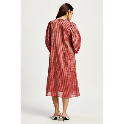 MADDER MUCH Flynn - Modest Shift Midi Dress