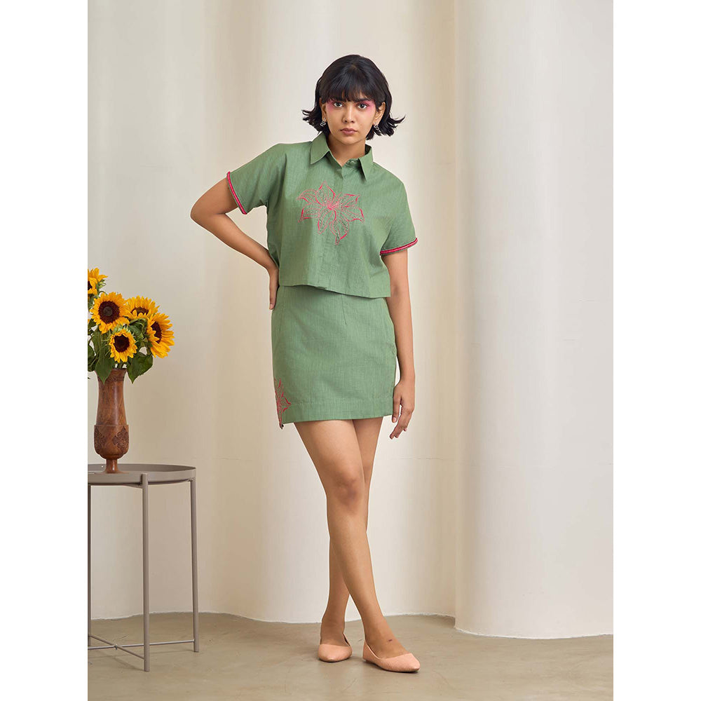 Maisolos Lily Green Co-Ord (Set of 2)