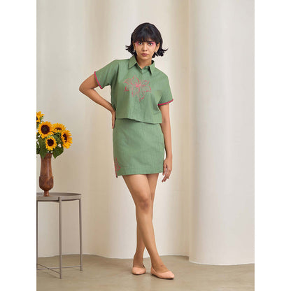 Maisolos Lily Green Co-Ord (Set of 2)