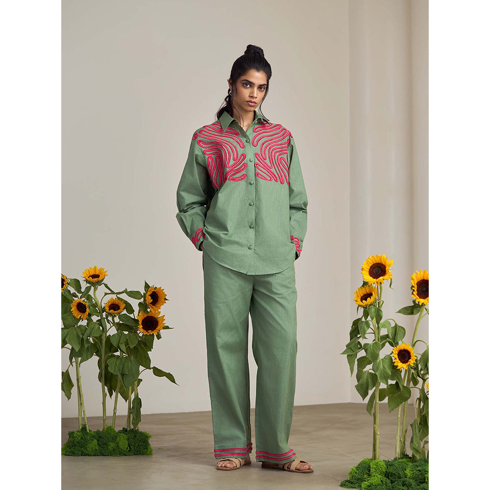 Maisolos Gamora Green Co-Ord (Set of 2)
