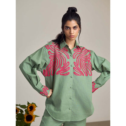 Maisolos Gamora Green Co-Ord (Set of 2)