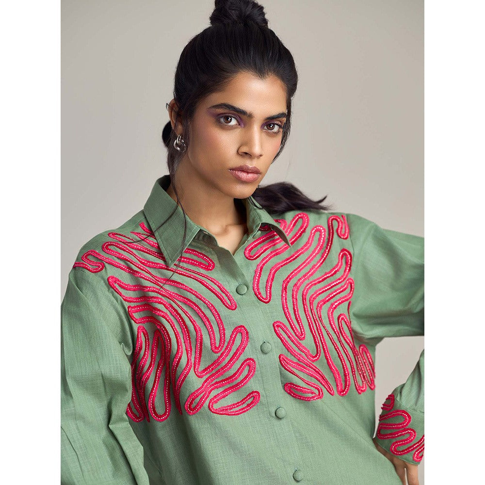 Maisolos Gamora Green Co-Ord (Set of 2)