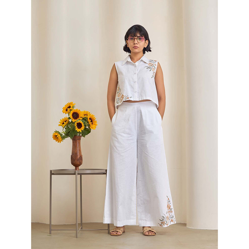 Maisolos Bella White Co-Ord (Set of 2)