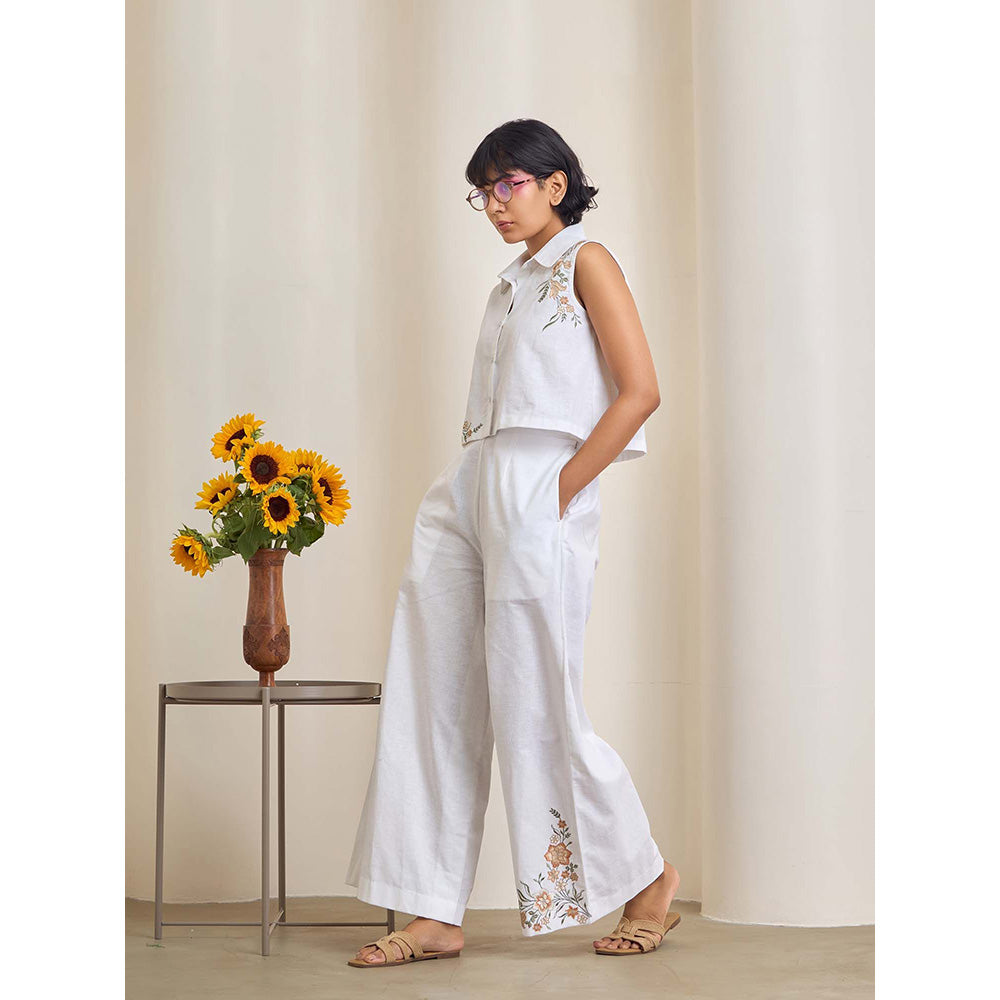 Maisolos Bella White Co-Ord (Set of 2)