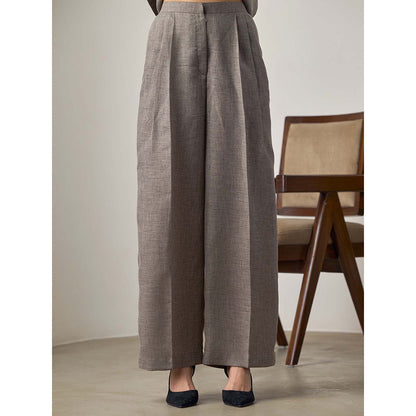 Maisolos Serena Grey Top with Pant (Set of 2)