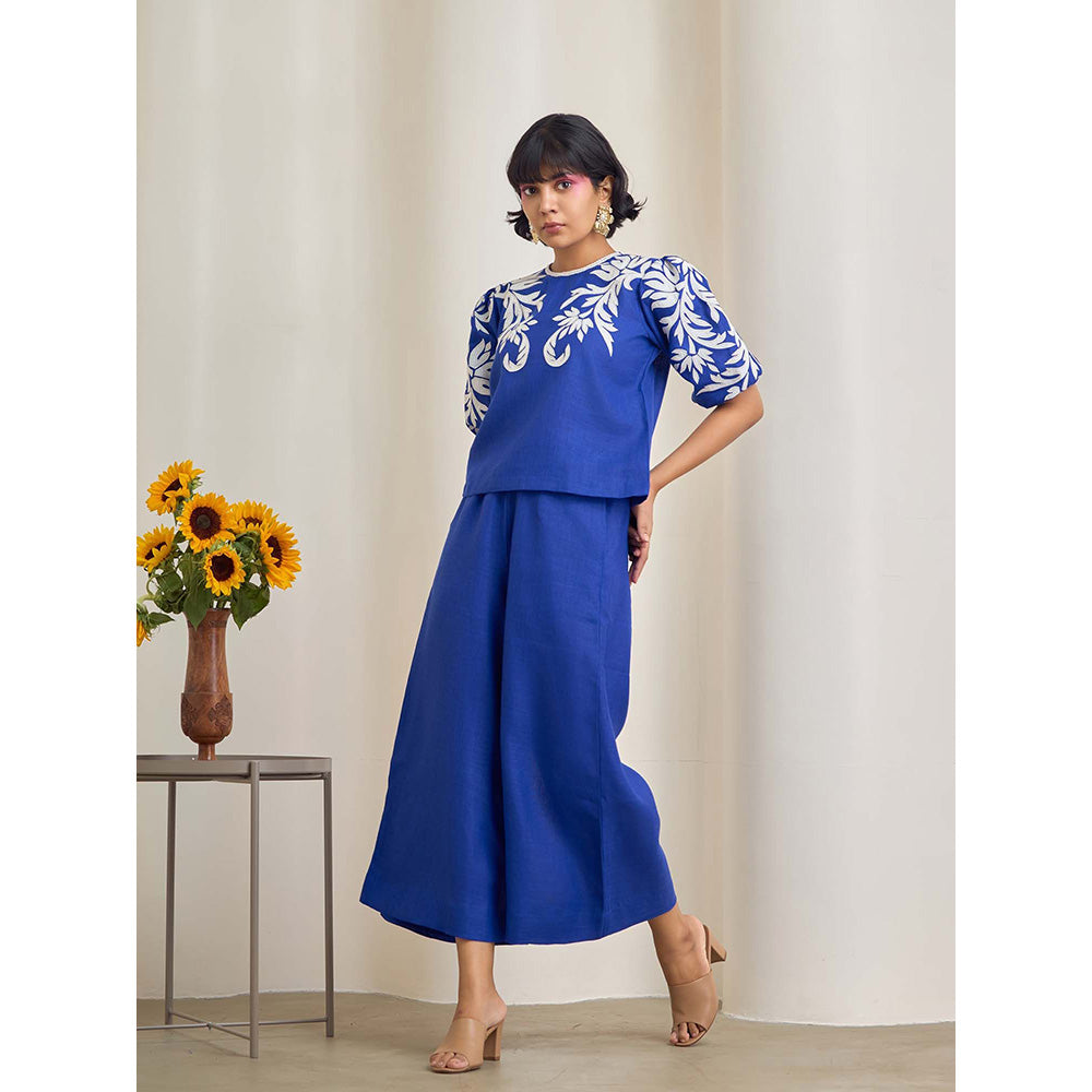 Maisolos Moana Pant Blue Top with Pant (Set of 2)