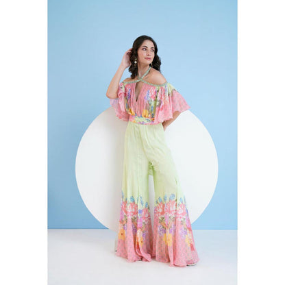 MANDIRA WIRK Meridian Flared Jumpsuit
