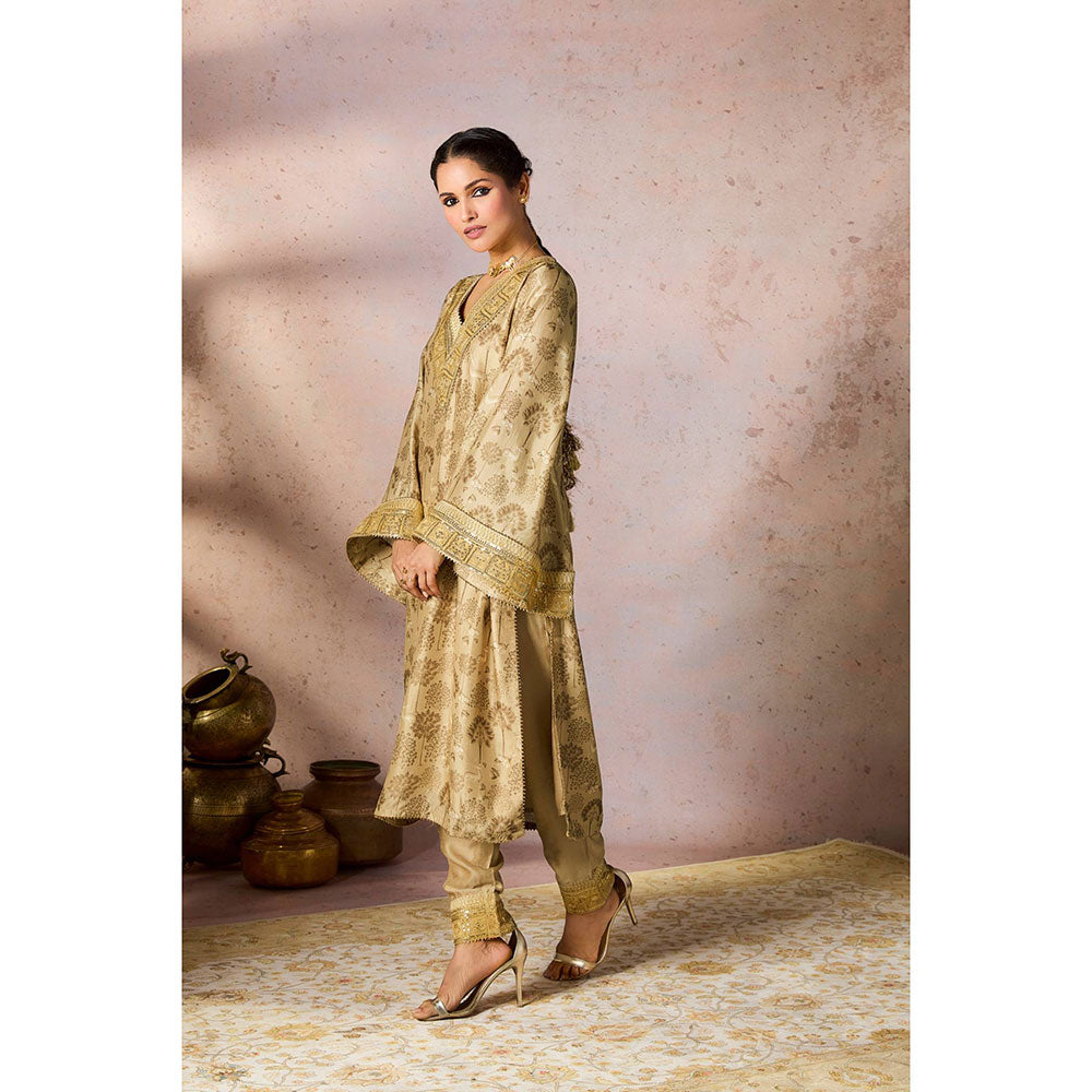 Masaba Beige Midnight Maze Kurta with Pant (Set of 2)