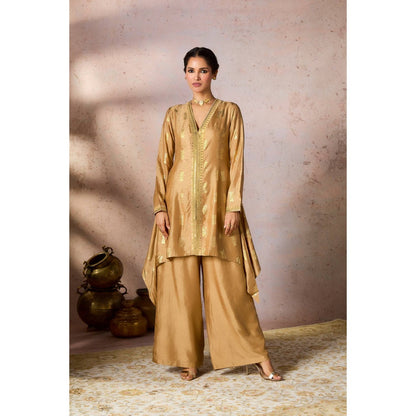 Masaba Beige Kurta with Palazzo (Set of 2)