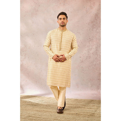 Masaba Cream The Malai Burfi Kurta