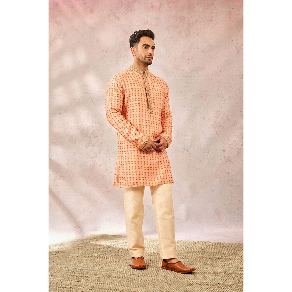 Masaba Peach The Agra Petha Kurta