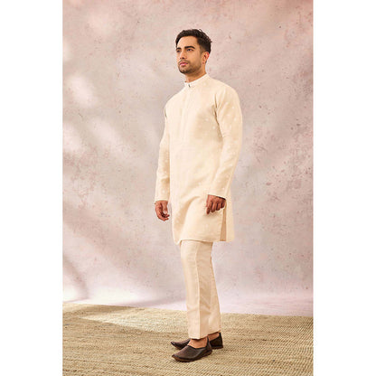 Masaba Beige Spade Blossom Kurta with Pant (Set of 2)