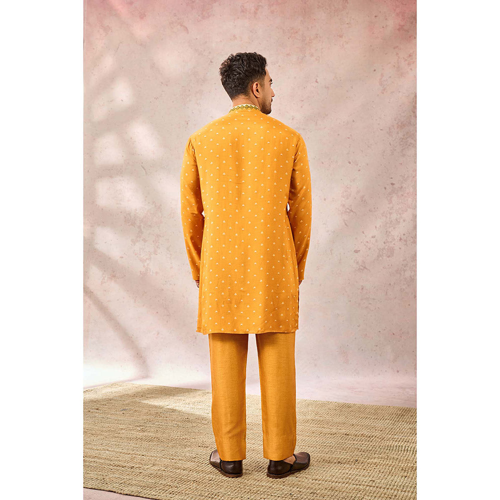 Masaba Yellow Spade Blossom Kurta