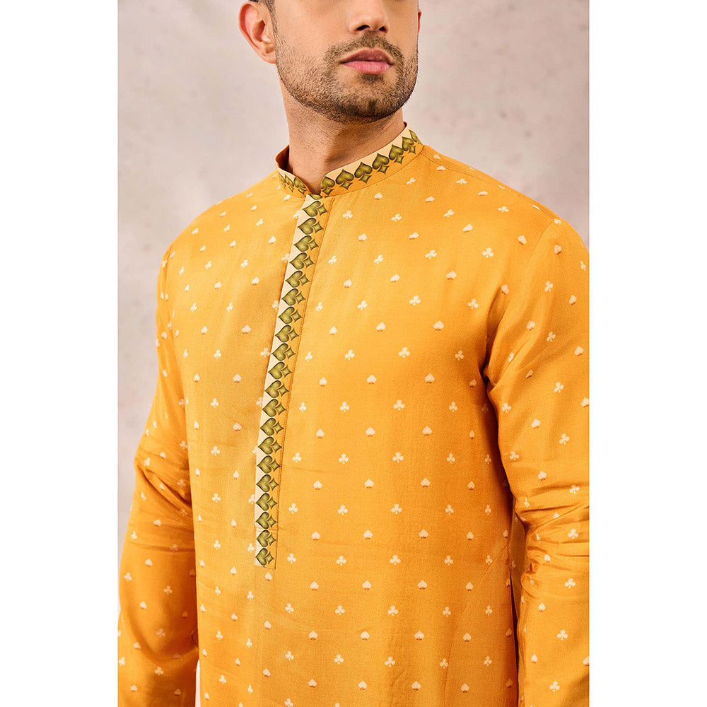 Masaba Yellow Spade Blossom Kurta