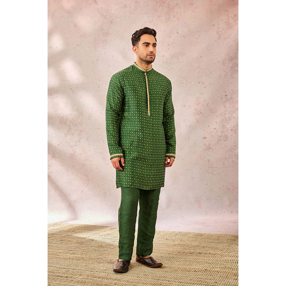 Masaba Green Tree Of Hearts Kurta