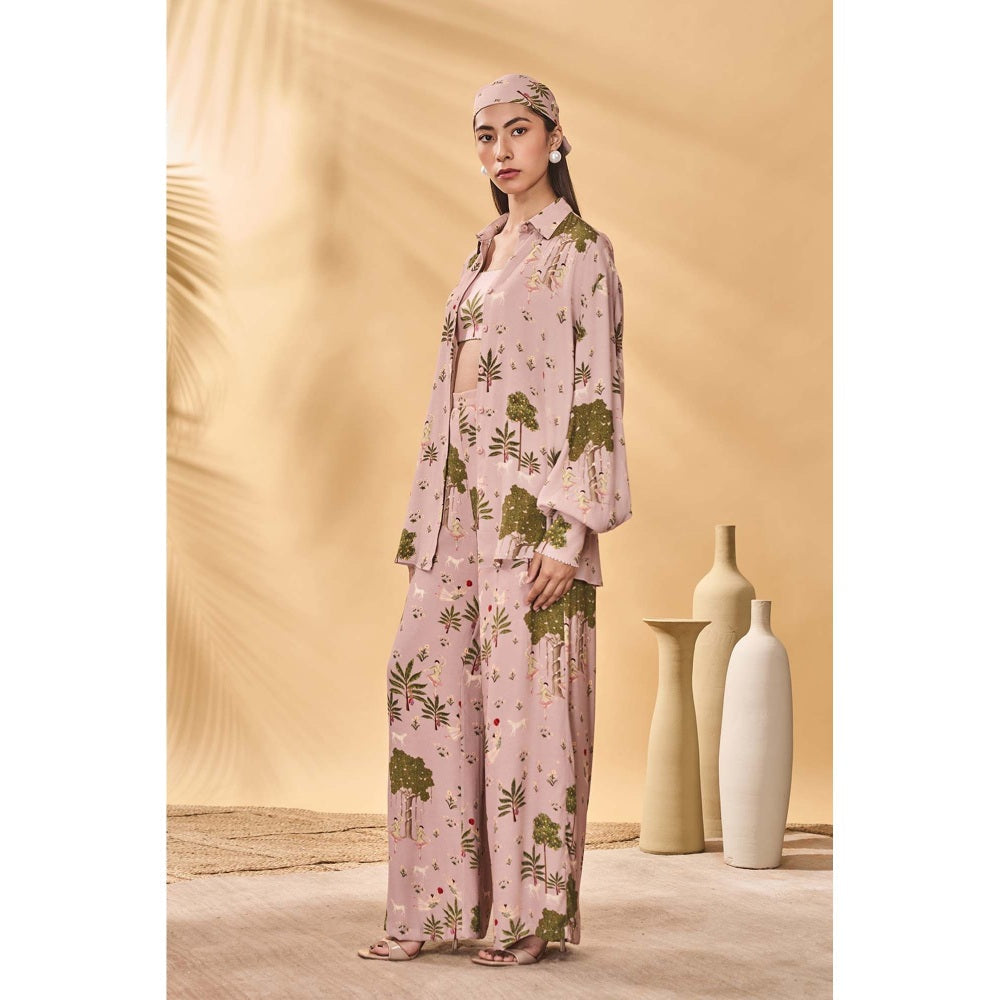 Masaba Pink Pirouette Picnic Trousers