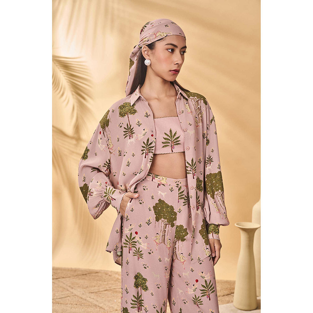 Masaba Pink Pirouette Picnic Coord (Set of 3)