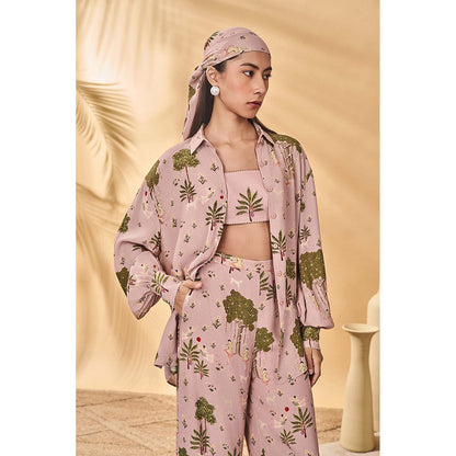 Masaba Pink Pirouette Picnic Coord (Set of 3)