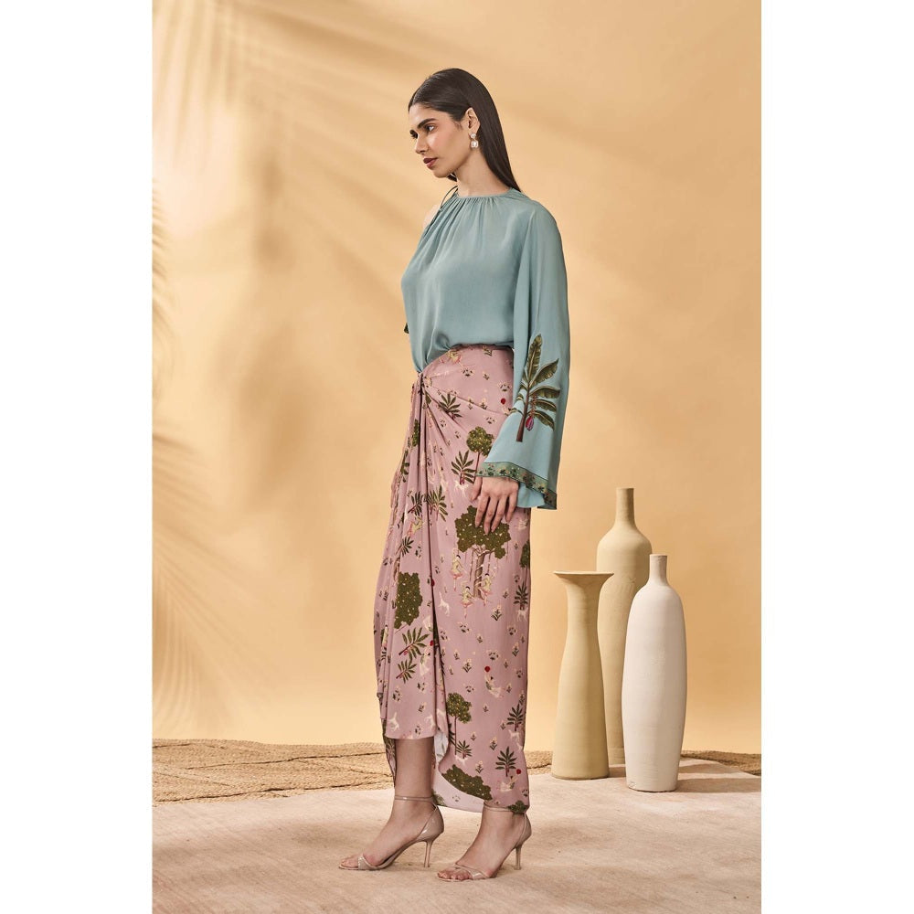 Masaba Blue Top