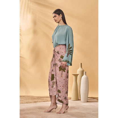 Masaba Blue Top