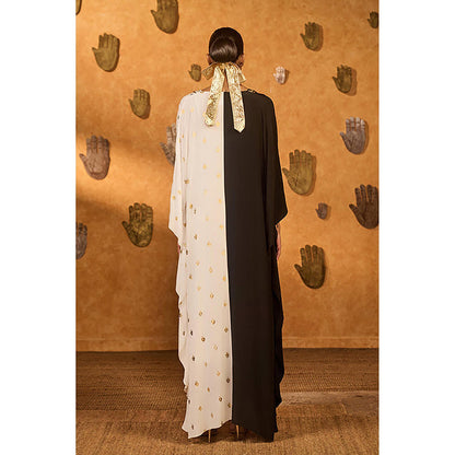 Masaba Black Heartbeat Kaftan