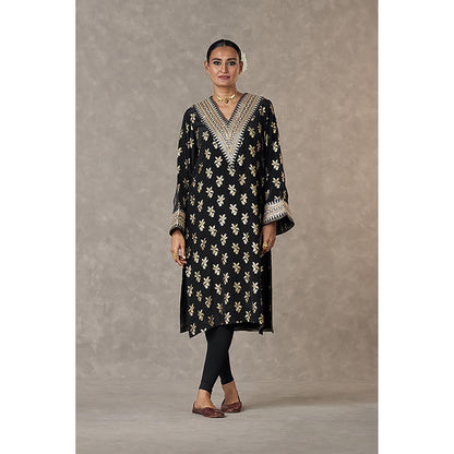 Masaba Black Cherry Bloom Kurta