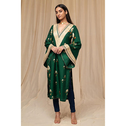 Masaba Bottle Green Buttercup Kurta