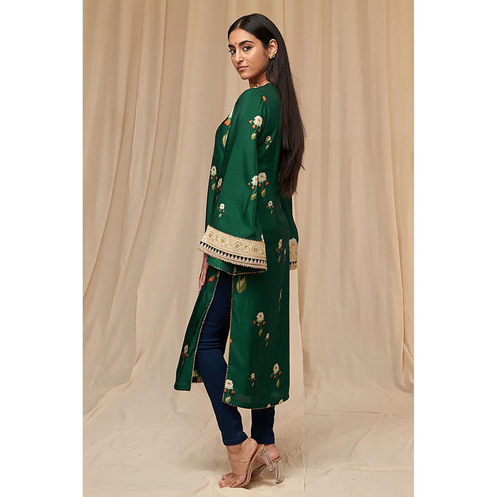 Masaba Bottle Green Buttercup Kurta