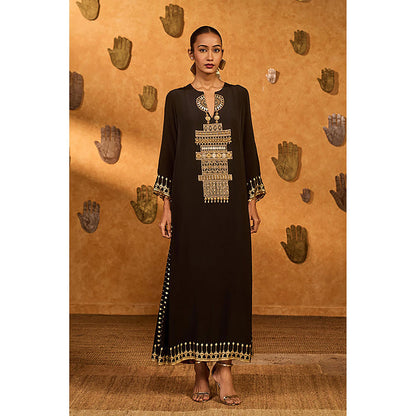Masaba Black Desert Muse Kaftan