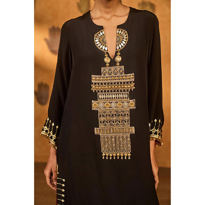 Masaba Black Desert Muse Kaftan
