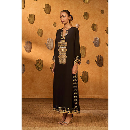 Masaba Black Desert Muse Kaftan