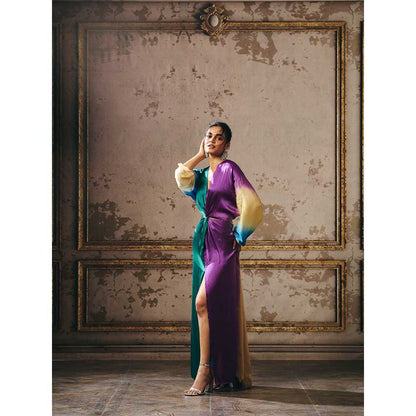 Masumi Mewawalla Multicolour Ombre Maxi Dress