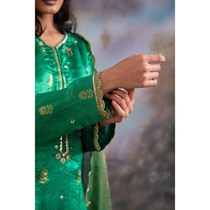 MEESA Riwayat Green Palazzo (Set of 3)