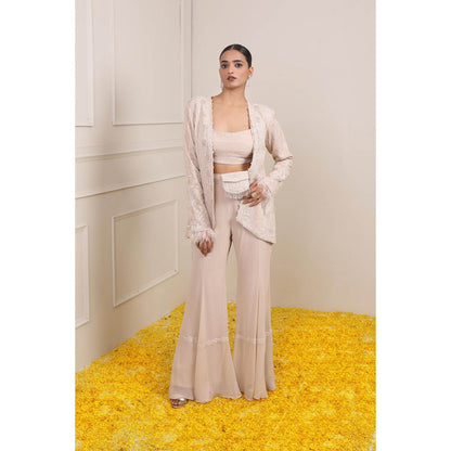 Miku Kumar Pink Aisha Co-Ord (Set of 6)