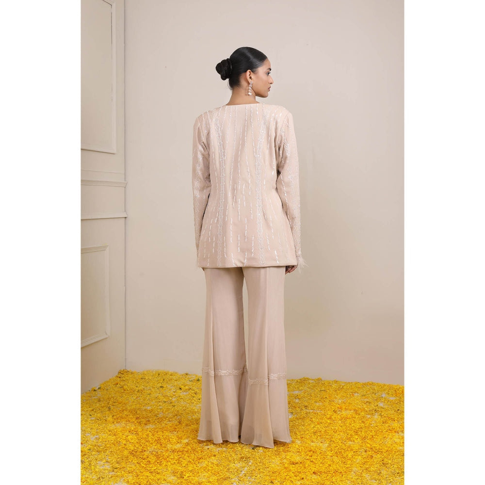 Miku Kumar Pink Aisha Co-Ord (Set of 6)