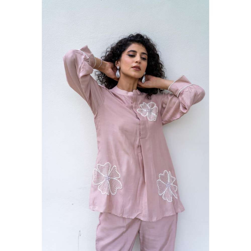 MINSH Scarlett Mauve Co-Ord (Set of 2)