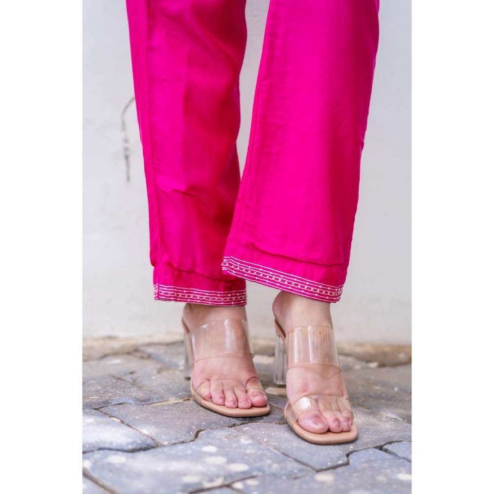 MINSH Magenta Pop Pink Co-Ord (Set of 2)
