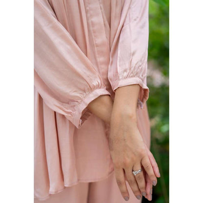 MINSH Cherry Blossom Beige Co-Ord (Set of 2)