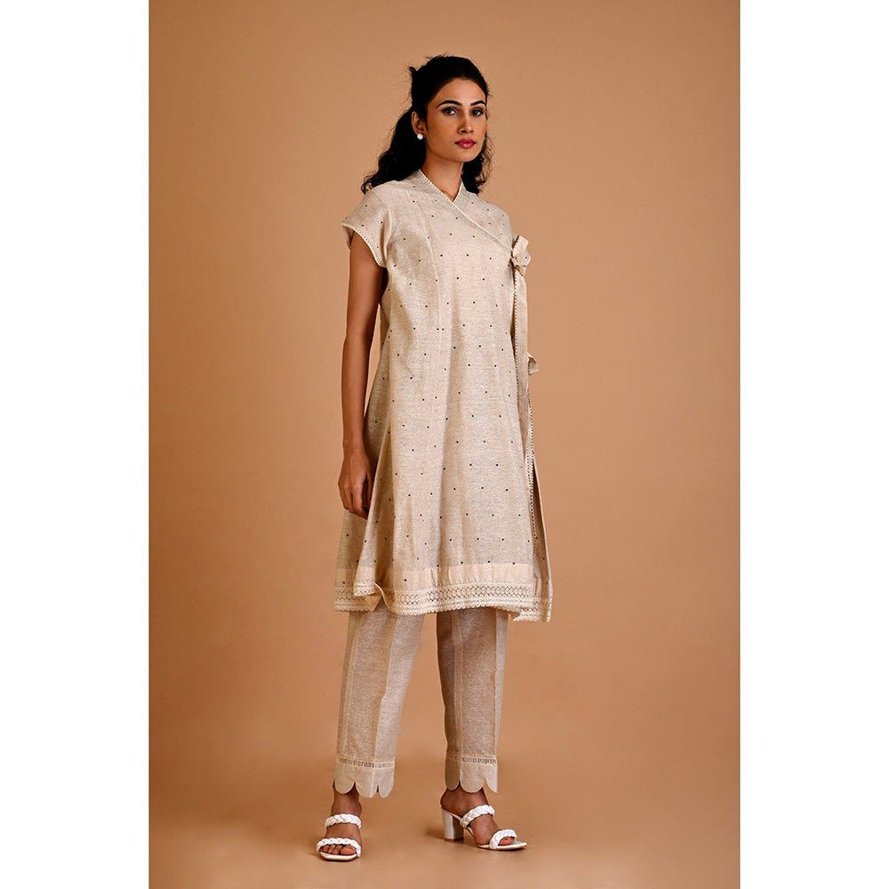 MITYAN Brittle Bush Kurta with Inner (Set of 2)