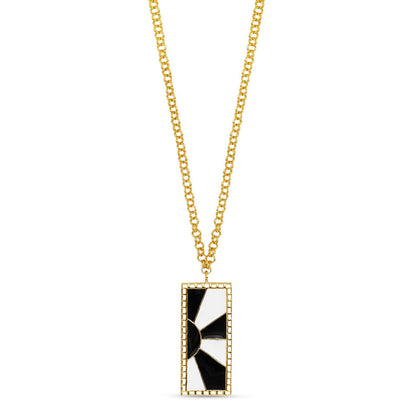 MNSH Ray Black Pendant