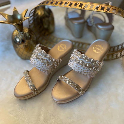 Modanta Scallop Gold Wedges