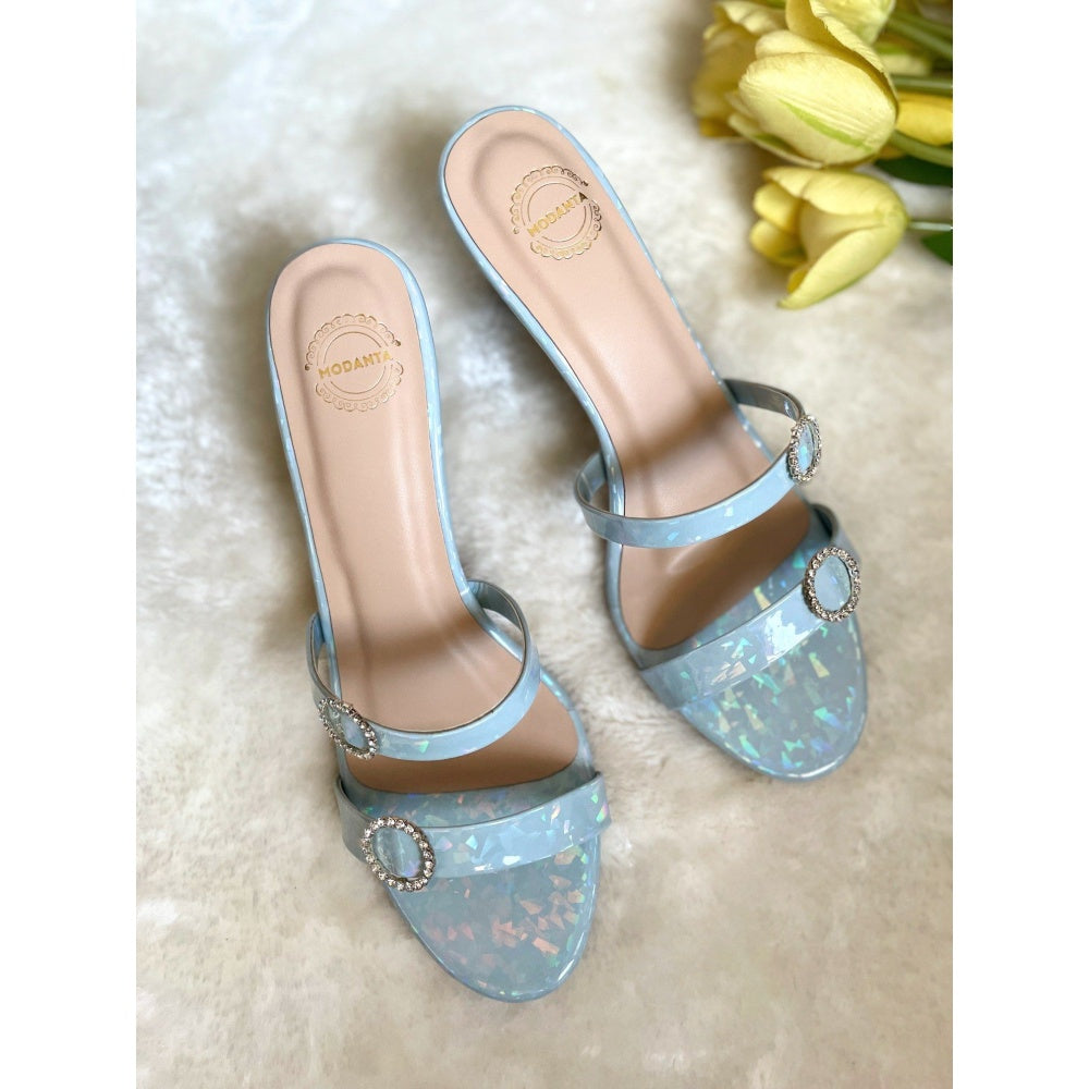 Modanta Blue Diamond Heels