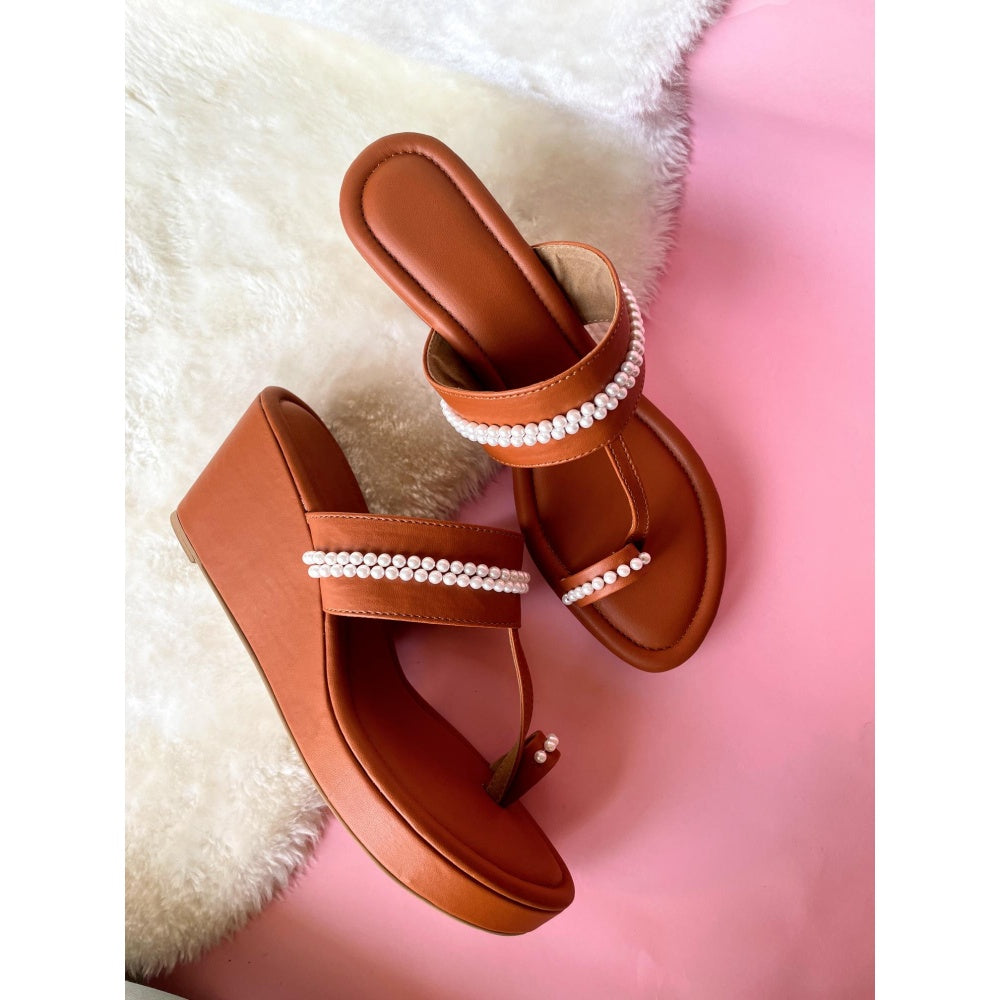 Modanta Tan Pearl Kolhapuris