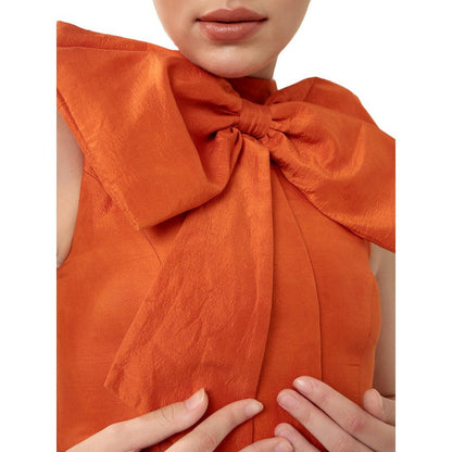 MODO CALDO Orange Solar Orchid Top