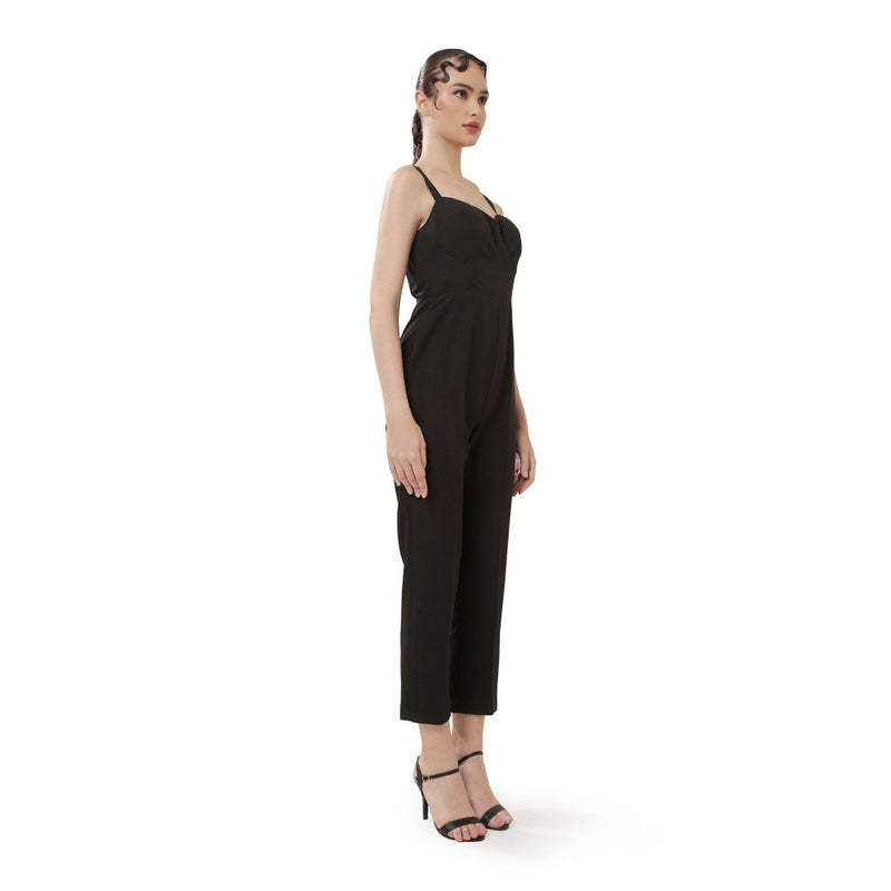 MODO CALDO Black Preto Jumpsuit
