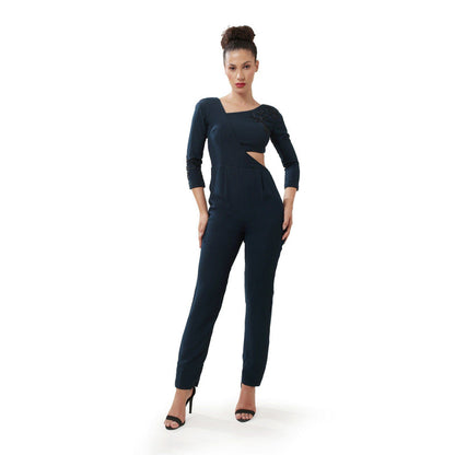 MODO CALDO Navy Blue Deep Echo Jumpsuit