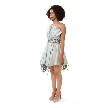 MODO CALDO Blue Serene Soul Dress