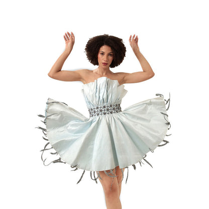 MODO CALDO Blue Serene Soul Dress