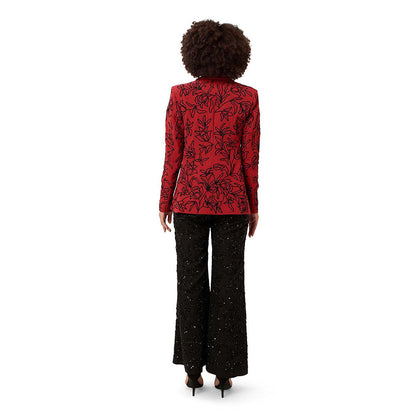 MODO CALDO Womens Embroidered Multi-Color Co-Ord Set