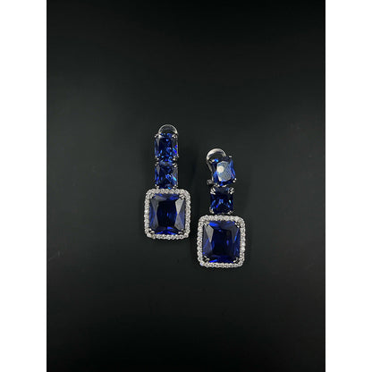 Mon Tresor Blue Whisper Earrings